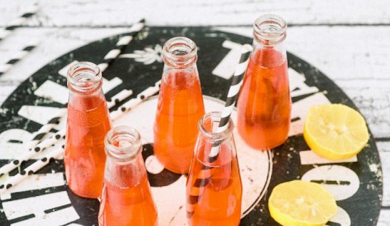 Recept - Frisse rabarberlimonade