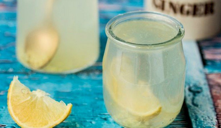 Recept - Detox-drankje met gember & citroen