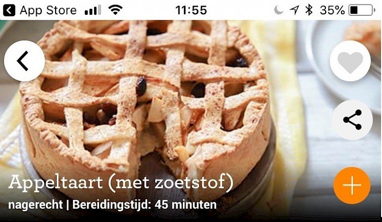 Nieuw! De receptenapp van het Voedingscentrum