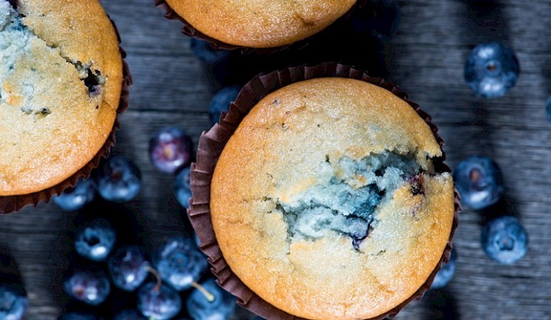 Recept - Bosbessenmuffins