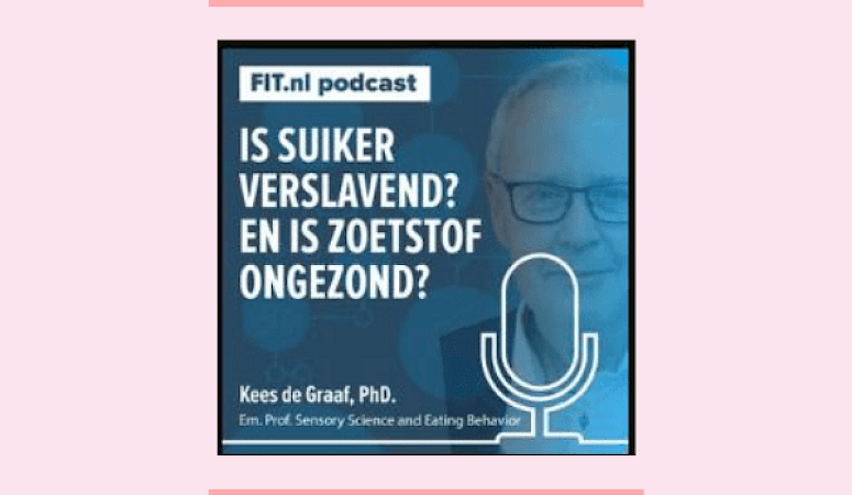 Aflevering #186 van podcast Fit.nl over suiker en zoetstoffen